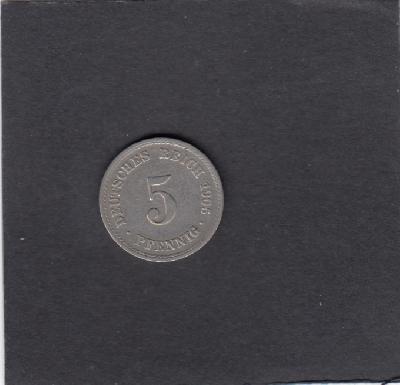 Beschrijving: 5 Pfennig